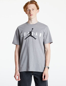 CAMISETA JORDAN AIR WORDMARK HOMBRE, MANGA CORTA GRIS