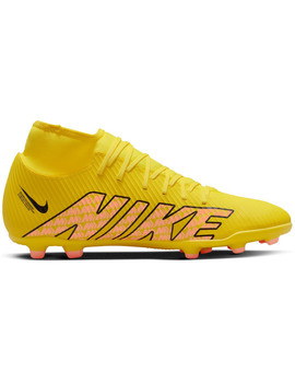 BOTA DE FÚTBOL NIKE MERCURIAL SUPERFLY 9 CLUB FG/MG, AMARILLA