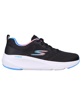 ZAPATILLA RUNNING SKECHERS GO RUN ELEVATE - DOUBLE TIME, NEGRO