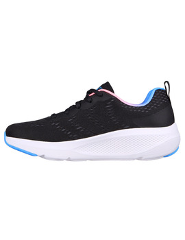 ZAPATILLA RUNNING SKECHERS GO RUN ELEVATE - DOUBLE TIME, NEGRO