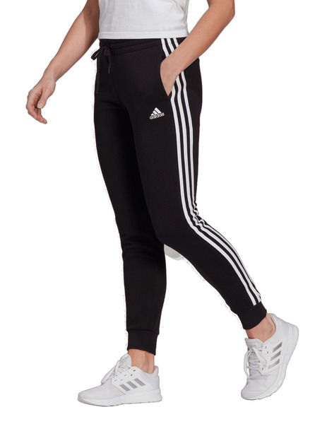 parálisis agua Trascendencia PANTALÓN ADIDAS ESSENTIALS MUJER, NEGRO BANDAS BLANCAS