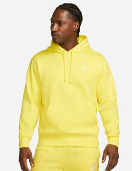 SUDADERA NIKE CON CAPUCHA AMARILLO