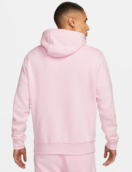 SUDADERA NIKE CON CAPUCHA ROSA