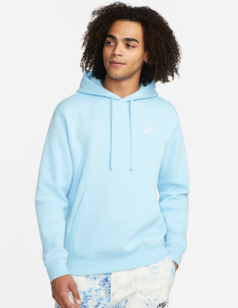 Fiesta Sedante Renacimiento SUDADERA NIKE CON CAPUCHA CELESTE PARA HOMBRE