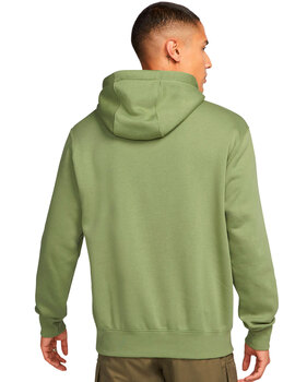 SUDADERA NIKE CON CAPUCHA VERDE