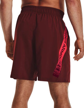 SHORT UNDER ARMOUR HOMBRE, GRANATE