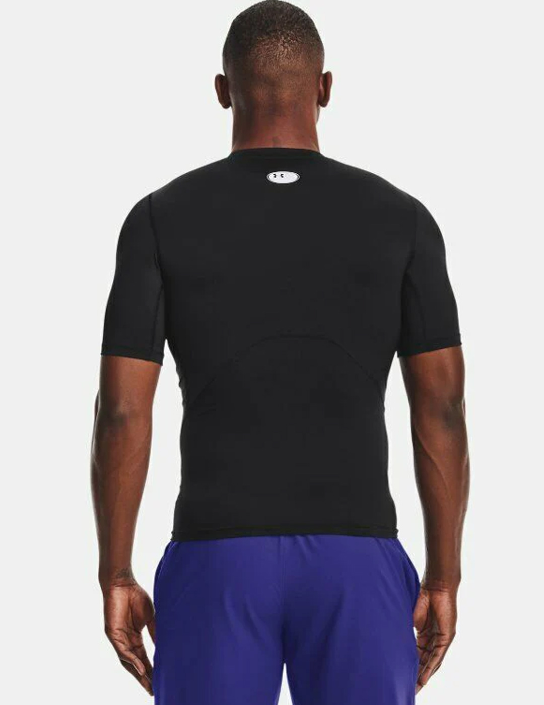 CAMISETA TERMICA MANGA CORTA UNDER ARMOUR, NEGRO