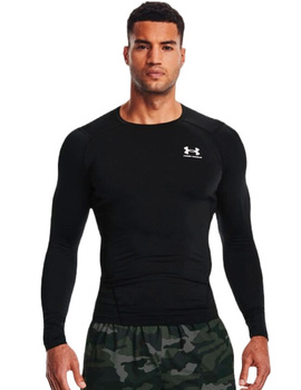CAMISETA TERMICA MANGA LARGA UNDER ARMOUR, NEGRO