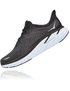 ZAPATILLA RUNNING HOKA CLIFTON 8 HOMBRE, NEGRA