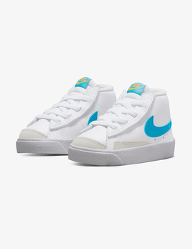 NIKE BLAZER MID '77 BABY/TODDLER BLANCO/AZUL