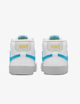 NIKE BLAZER MID '77 BABY/TODDLER BLANCO/AZUL