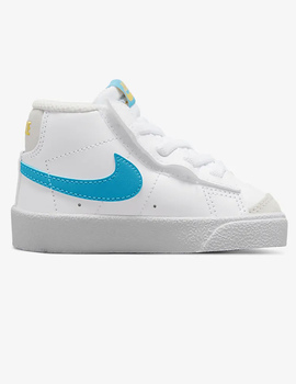 NIKE BLAZER MID '77 BABY/TODDLER BLANCO/AZUL