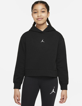 Sudadera jordan jumpman sustainable negra junior