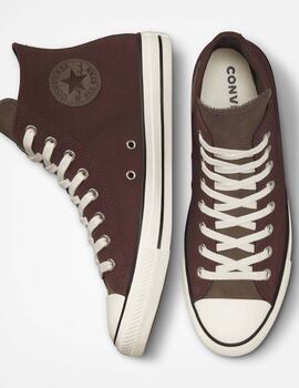 CONVERSE CHUCK TAYLOR ALL STAR PIEL, MARRON