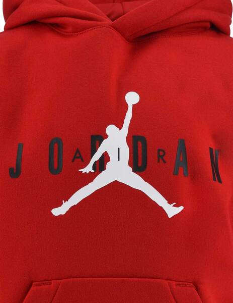 SUDADERA JORDAN ROJA DE CAPUCHA JUMPMAN, ROJA