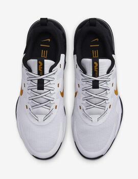 ZAPATILLA NIKE AIR MAX ALPHA TRAINER 5 MEN'S, BLANCO//NEGRO/ORO