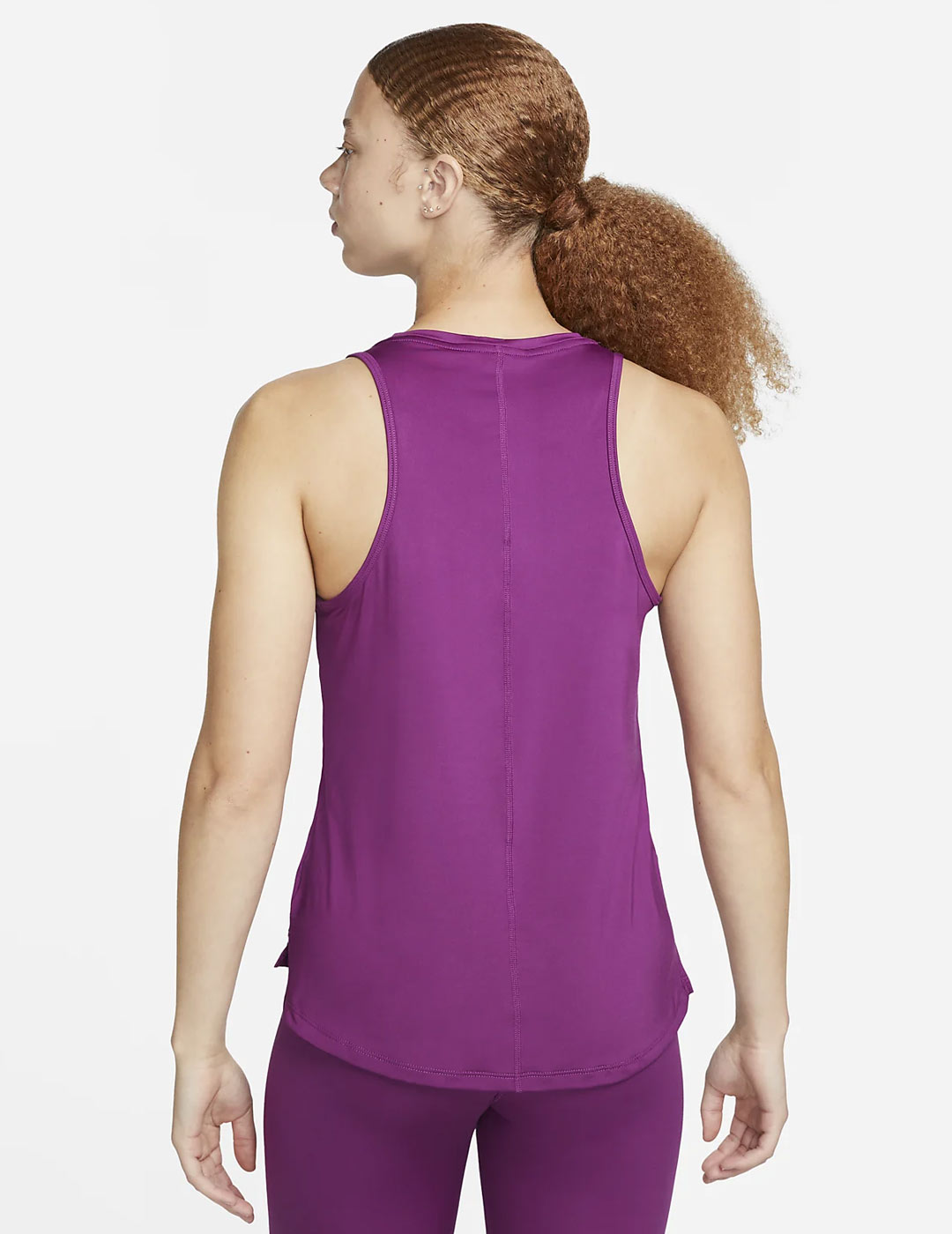 CAMISETA ASAS NIKE DRI-FIT ONE MUJER, MALVA