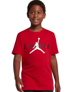 CAMISETA JORDAN MANGA CORTA JUNIOR ROJA