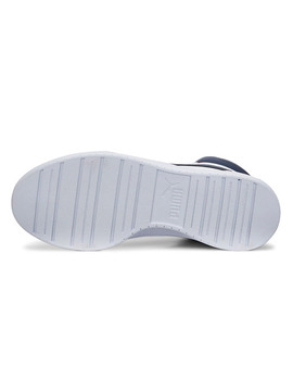 ZAPATILLA PUMA CAVEN MID, BLANCO/MARINO