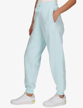 PANTALON ALGODON MUJER, CELESTE