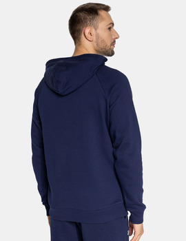 SUDADERA UNDER ARMOUR  BIG LOGO CON CAPUCHA, MARINO