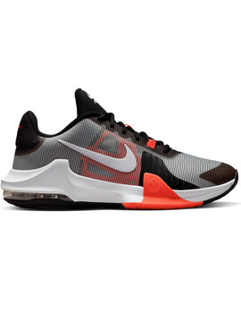 ZAPATILLA BALONCESTO NIKE AIR MAX IMPACT 4  GRIS/NARANJA