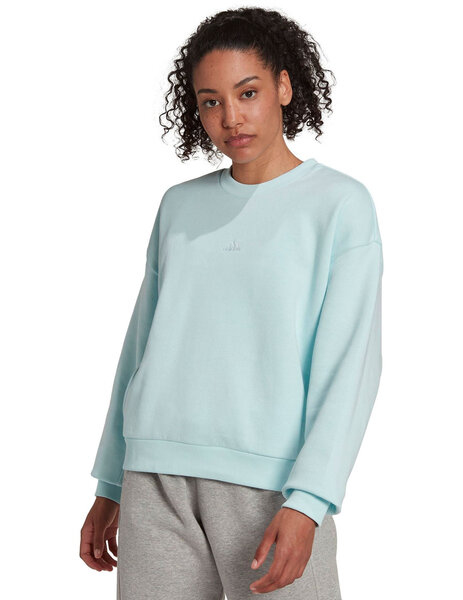 SUDADERA MUJER CELESTE, OVERSIZE