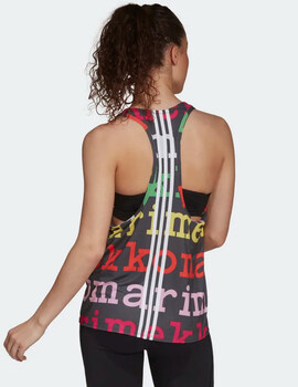 CAMISETA ASAS ADIDAS MARIMEKKO NEGRA/MULTICOLOR