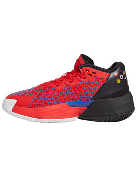 ZAPATILLA DE  BALONCESTO ADIDAS D.O.N. ISSUE 4 JUNIOR, SPIDERMAN_ ROJO