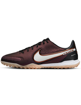 BOTA DE FÚTBOL NIKE TIEMPO TURF REACT LEGEND 9 PRO BRONCE