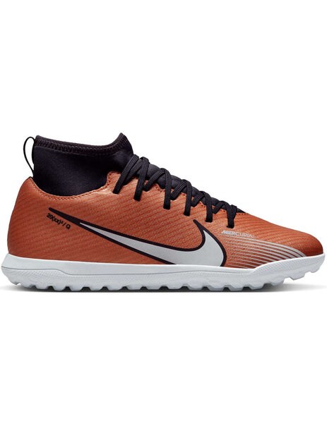 musical Confinar Huerta Bota de fútbol nike superfly junior turf, cobre