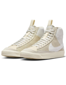 Zapatilla nike blazer mid 77, junior blanco