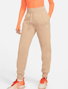 Pantalón Nike sportwear Phoenix mujer, beige