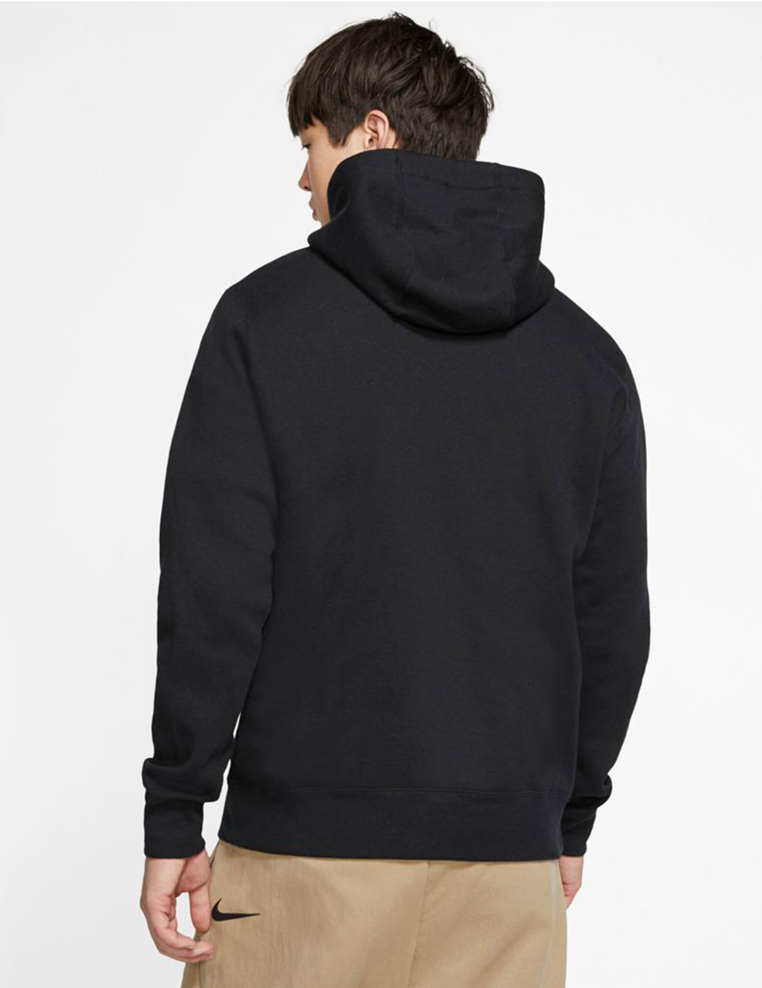 Sudadera nike sporstwear con capucha hombre, negra