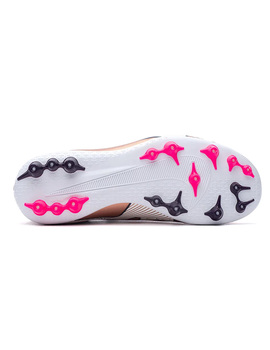 Bota de fúbol sin cordones junior JR ZOOM SUPERFLY 9 ACADEMY AG, dorado