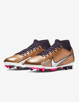 Bota de fútbol nike ZOOM SUPERFLY 9 ACADEMY AG, dorado