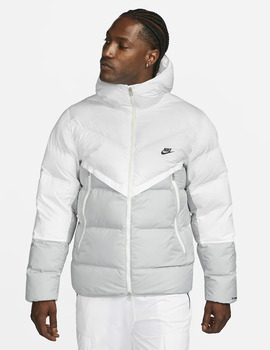 plumifero NIKE SPORTSWEAR STORM-FIT WINDRUNNER, gris/blanco