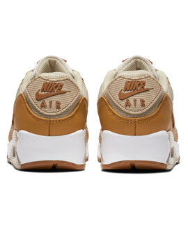 zapatilla NIKE AIR MAX 90 HOMBRE piel, beige/crudo