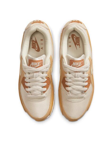 zapatilla NIKE AIR MAX 90 piel, beige/crudo