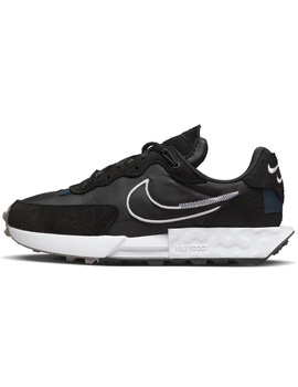 NIKE FONTANKA WAFFLE MUJER, NEGRO/BLANCO