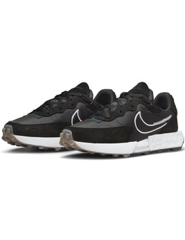 NIKE FONTANKA WAFFLE MUJER, NEGRO/BLANCO