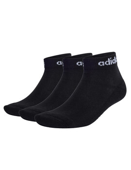 calcetines adidas tobillero  LIN ANKLE 3 unidades, negro