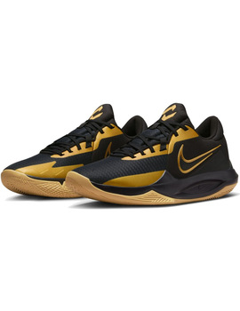 ZAPATILLA BALONCESTO NIKE PRECISION 6 NEGRO/ORO