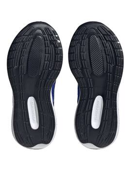 zapatilla deporte niño con velcro adidas RUNFALCON 3.0 azulon
