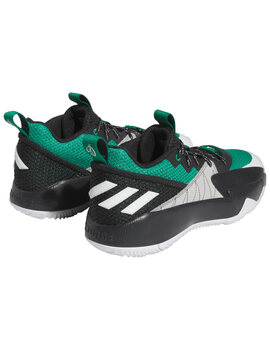 zapatilla baloncesto adidas DAME CERTIFIED, negro-verde