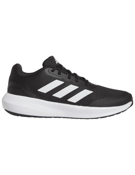 zapatillas adidas niño RUNFALCON 3.0 K, negro-blanco