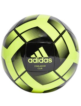 balón de fútbol adidas STARLANCER negro-amarillo