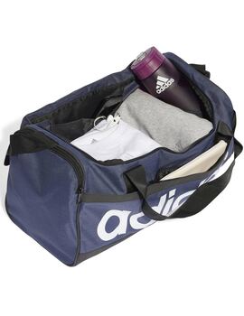 bolsa de deportes adidas LINEAR DUFFEL S azul