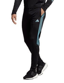 pantalón chandal adidas TIRO23 CB negro/turquesa