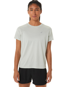 camiseta running mujer asics KATAKANA SS TOP, gris